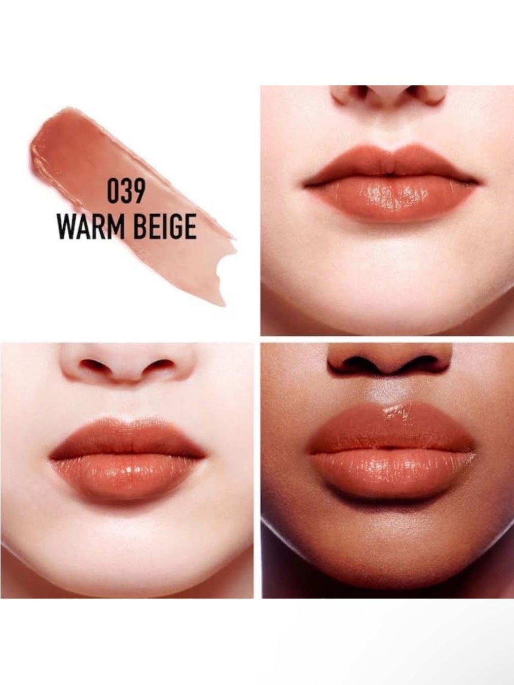 Dior Lip Addict Balm  — Warm Beige 039 Nude